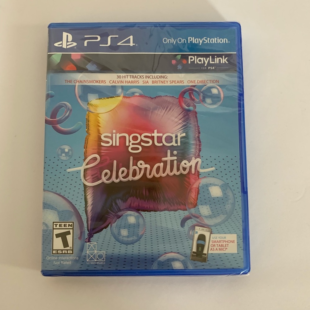 Singstar Celebration Playstation 4 PS4 Game
